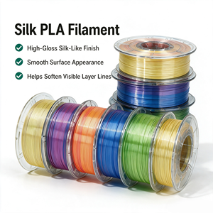 Filament PLA métallique double couleur Newmars 3DP, PLA/PETG/TPU/ABS, 1,75 mm, 1 kg, filament pour imprimante 3D pour modèles et artisanat - Product Image 1