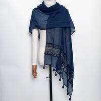 Hijab bandeau musulman pour femmes, foulards froissés, châles en coton, lin, polyester de première qualité pour l'été, nouveauté