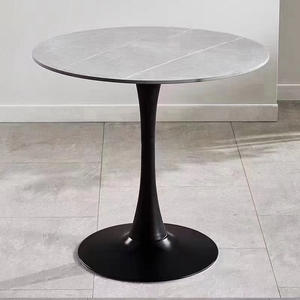 Bán buôn giá rẻ Nordic tùy chỉnh kích thước vòng bóng đá cẩm thạch <span class=keywords><strong>Tulip</strong></span> bàn ăn để bán - Product Image 3