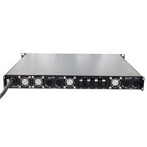Professionele <span class=keywords><strong>Q</strong></span>.10 <span class=keywords><strong>Pro</strong></span> 3400W Digitale 4-Kanaals 1000W 1U Klasse D Audioversterker met 1 Jaar Garantie - Product Image 5