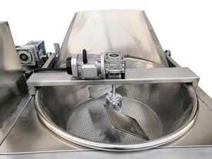 業務用電気フライヤー、自動バスケット転倒機能付き、大容量、ハンバーガー、フライドチキン、チョップ、串焼きに最適 - Product Image 4