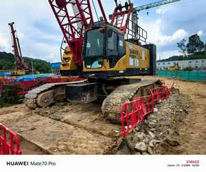 Grue sur chenilles SANY 75 tonnes de haute qualité 75 tonnes utilisée grue sur chenilles moteur Weichai à flèche en treillis - Product Image 2