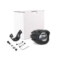 Projecteur LED pour moto tout-terrain 12V haute luminosité, mini feux de route pour moto