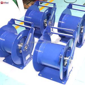 Enrouleur de tuyau de carburant rétractable de 15 m à ressort de 1,5 pouce avec joint pivotant en acier, norme DIN - Product Image 3