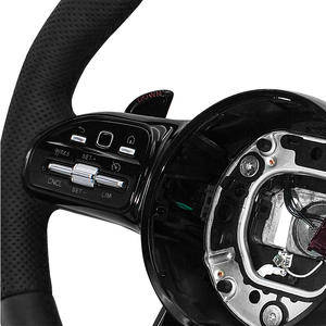 Volante Deportivo OEM Completamente Negro para Mercedes Benz E300 E350 C300 GLE W167 <span class=keywords><strong>2020</strong></span> - Product Image 3