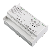 Relais Casambi Sunricher 4 canaux 16A sur rail DIN, contrôlé séparément avec détection de passage par zéro 4*3680W SR-CSRM16-DIN4