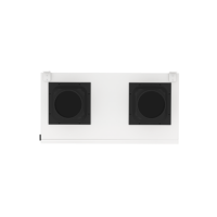 Machine de purification d'air et de déshumidification tout-en-un murale silencieuse, compresseur, capacité de 20 L/jour, drainage continu