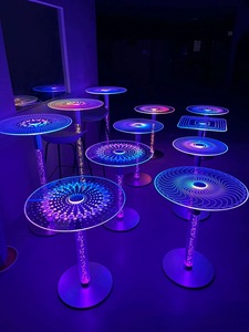 Barra de Iluminación Inteligente de Estilo Moderno, Barra LED para Mesa, Mueble de Bar Elegante <span class=keywords><strong>e</strong></span> Innovador, Mesa de Centro Elegante 16RGB - Product Image 4