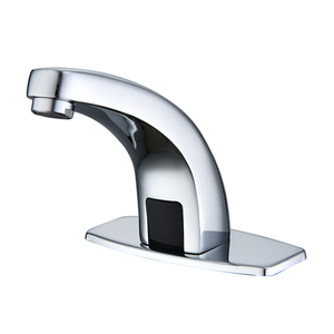 Robinet à capteur automatique de haute qualité en laiton robinet de <span class=keywords><strong>bassin</strong></span> d'<span class=keywords><strong>eau</strong></span> chaude et froide robinet de lavage des mains électrique matériau en cuivre Durable - Product Image 1