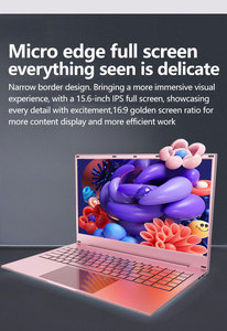 Portátil Económico Rose Gold Win11 de 6.ª Generación con Procesador I7 6600U de Cuatro Núcleos, Pantalla de 15.6 Pulgadas, 8 GB, 16 GB o 32 GB de RAM, 128 GB, 256 GB, 512 GB o 1 TB de SSD - Product Image 4
