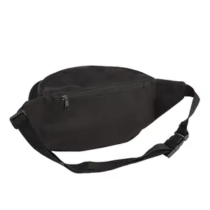 Fanny Pack Black Belt Bag For Unisex Fashionable Waterproof Waist Pack With Adjustable Strap For Travel Hiking Belt Waist Bag