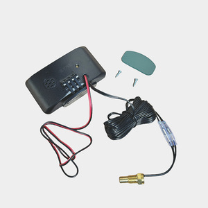 Medidor de Voltaje y Temperatura del Agua LCD Hanwen, 12V 24V, Pantalla Digital para Automóviles y Camiones - Product Image 4