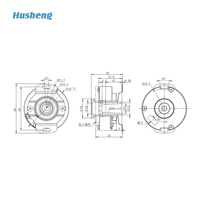 Encodeur SROA42-M16S17Bit/M16S23Bit-SC-C-5V Remplace l'encodeur Tamagawa série TS5700