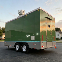 Remorque alimentaire personnalisée à vendre, camion de restauration entièrement équipé, chariot de service multifonctionnel avec numéro VIN pour burgers, pizzas, barbecues, glaces