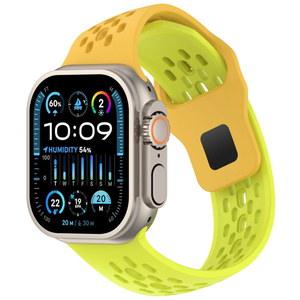 Correa de Silicona Líquida OEM con Orificios de Ventilación Inclinados, Asimétrica, Compatible con Apple Watch 11 Ultra - Product Image 6