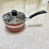 Pabrik Stainless Steel 12 buah Set Pot Set peralatan masak campuran tebal penggorengan induksi Panela De Inox Ollas De Cocina