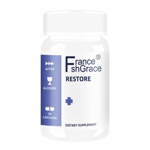 Dietary <b>Supplement</b> with DHM + L-Cysteine Capsules Support <b>Liver</b> Function for Adults DHM + L-Cysteine Plant Extracts - Product Image 1