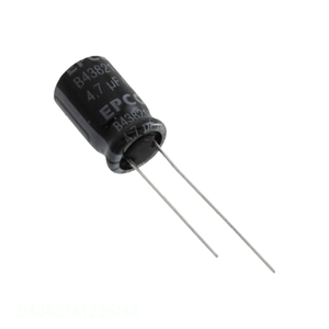 ตัวเก็บประจุแบบรูผ่านทางรัศมี th 22 uF 20% 160V B43821A1226M8แบบดั้งเดิม - Product Image 1
