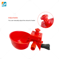 YYX LMB09 Abreuvoir automatique en plastique pour cailles, poulets, oiseaux, pigeons, cage à poulets