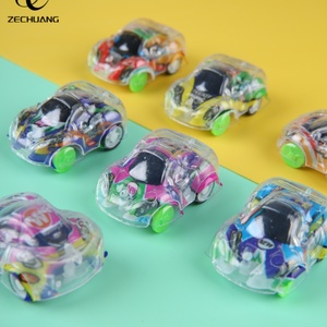 מכונית מרוץ צעצוע מפלסטיק בקנה מידה 1:64, צעצוע חיכוך לילדים, מתנה יוניסקס - Product Image 4