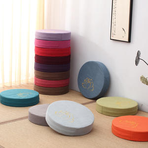 <span class=keywords><strong>Coussin</strong></span> de siège de sol japonais Tatami à usage domestique amovible lavable en mousse à mémoire épaissie rehaussant le <span class=keywords><strong>coussin</strong></span> dur pour la méditation - Product Image 3