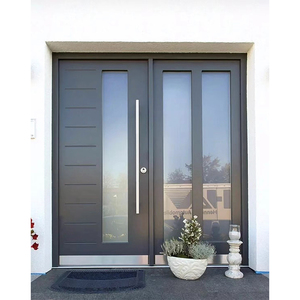 Puerta corredera de acero inoxidable, diseño moderno <span class=keywords><strong>Pintu</strong></span> para el hogar o la oficina - Product Image 6
