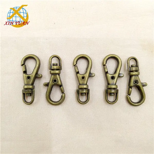Accessoires de <span class=keywords><strong>sac</strong></span> à boutons de différentes couleurs Boucle de porte-clés en alliage Boucle de chien à ressort Boucle de cloche de ceinture pour sacs - Product Image 4