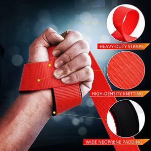Wholesale Breathable Neoprene Fitness Wrist Support Custom Logo Weightlifting Wrist Protection Bodybuilding Training <b>Straps</b> - Product Image 5