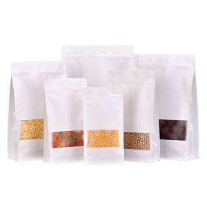 Sacs d'emballage alimentaire en plastique personnalisés avec logo, refermables, pour snacks, 14x24cm, vente en gros, pack promotionnel - Product Image 1