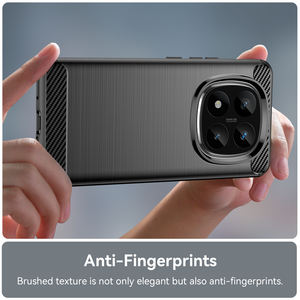 Custodia per <span class=keywords><strong>Redmi</strong></span> <span class=keywords><strong>Note</strong></span> 14 <span class=keywords><strong>Pro</strong></span>+ <span class=keywords><strong>5G</strong></span>, Texture in Fibra di Carbonio, Linea Spazzolata, Antiurto, <span class=keywords><strong>Cover</strong></span> Morbida in TPU per Telefono Cellulare <span class=keywords><strong>Redmi</strong></span> <span class=keywords><strong>Note</strong></span> 14 <span class=keywords><strong>Pro</strong></span>+ - Product Image 5