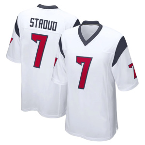 Houston 2024/25 # 7 C.J. Stroud 2nd Vapor F.U.S.E. Alternativo Camisetas Bordadas de Edición Limitada con Logos para Usar en Casa - Product Image 4