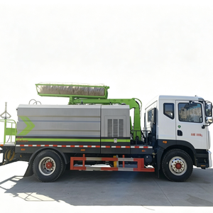 Véhicule de nettoyage haute pression pour panneaux solaires photovoltaïques tout-terrain, tracteur horizontal à quatre roues motrices pour le nettoyage des réservoirs d'eau solaires - Product Image 1