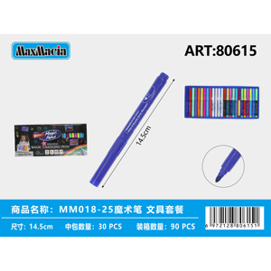 Commercio all'ingrosso 25 colori penna magica cancelleria Set di 145cm di lunghezza Multi-funzione forniture per ufficio - Product Image 1