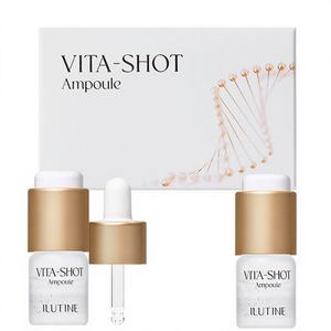 Ampoule liquide éclaircissante avec vitamine C stabilisée pour un éclat du visage, une peau éclatante et non grasse pour hommes et femmes, approvisionnement de 2 semaines - Product Image 1