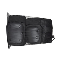 Équipement de protection de sport en nylon souple pour adultes et adolescents Coudières et genouillères pour motos Patins à roulettes Patins à roues alignées de basket-ball