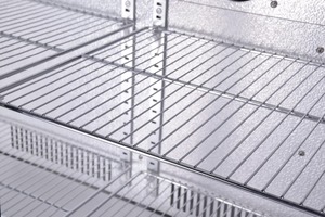 Bán buôn 338L Ba cửa kính tự động rã đông thương mại trở lại thanh hiển thị tủ lạnh bia/làm mát/tủ đông/tủ lạnh - Product Image 3