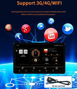 Radio Mobil Android Tesla Style untuk Ford Explorer Expedition F150, Pemutar Audio Multimedia Stereo Mobil Universal 2 <span class=keywords><strong>DIN</strong></span> - Product Image 5