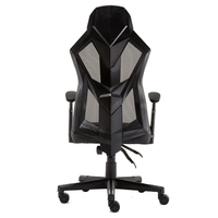 Chaise de jeu ergonomique pivotante à cinq étoiles en maille JR RACING pour PC, vente en gros