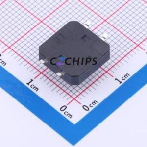TS-1094TS-B3D2 Tactile Switch SMD-4P,12x12mm Switch Single Pole Single Throw Rectangle Button 2.5N Vertical Mount - Product Image 2