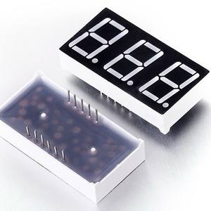Module d'affichage LED haute luminosité à 3 chiffres de grande taille 0,8 pouce 8031, pour tableau de bord, CC/CA - Product Image 1