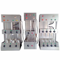 Gaufres à sucre automatiques gaufres à crème glacée gaufres de moule de cuisson pour l'Inde cône de pizza fabricant de machine conique