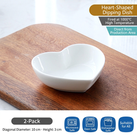 Plat à trempette personnalisé en porcelaine fine OEM ODM pour la maison, les restaurants et le hot pot