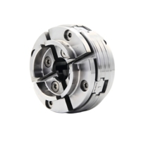 Mini-mandrin auto-centrant à quatre mors pour tournage du bois et outils de tournage de l'acier pour la menuiserie