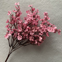 Bunga buatan buket kain Gypsophila Paniculata untuk bunga dekoratif dan tanaman