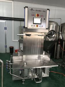 Machine <span class=keywords><strong>de</strong></span> lavage et <span class=keywords><strong>de</strong></span> remplissage <span class=keywords><strong>de</strong></span> fûts <span class=keywords><strong>de</strong></span> bière fixe pour table, avec double tête pour brasserie - Product Image 3