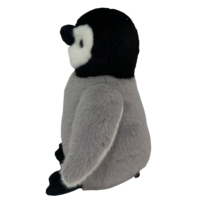 Peluche pingouin lestée, animal en peluche rempli de perles de verre, peluche lestée douce pour apaiser les enfants