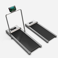 Tapis de course pliable intelligent avec technologie de vitesse adaptative Tapis de marche pliable sous le tapis de course de bureau
