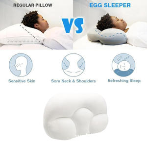 48*29*13cm almohada de huevo espuma partícula Lumbar Eggssleeper funda de almohada cáñamo medicina almuerzo descanso dormir Cervical salud almohada núcleo - Product Image 2