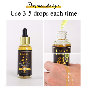 Sérum <span class=keywords><strong>Correcteur</strong></span> Anti-Âge et Anti-Taches Doré 24K en Gros avec Niacinamide, Acide Hyaluronique et Curcuma pour le Soin du Visage - Product Image 6