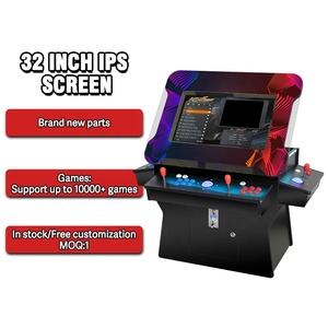 Fabricant de bornes d'arcade <span class=keywords><strong>cocktail</strong></span> 4 joueurs de 26 pouces, table basse 3 faces avec 1162 jeux - Product Image 2